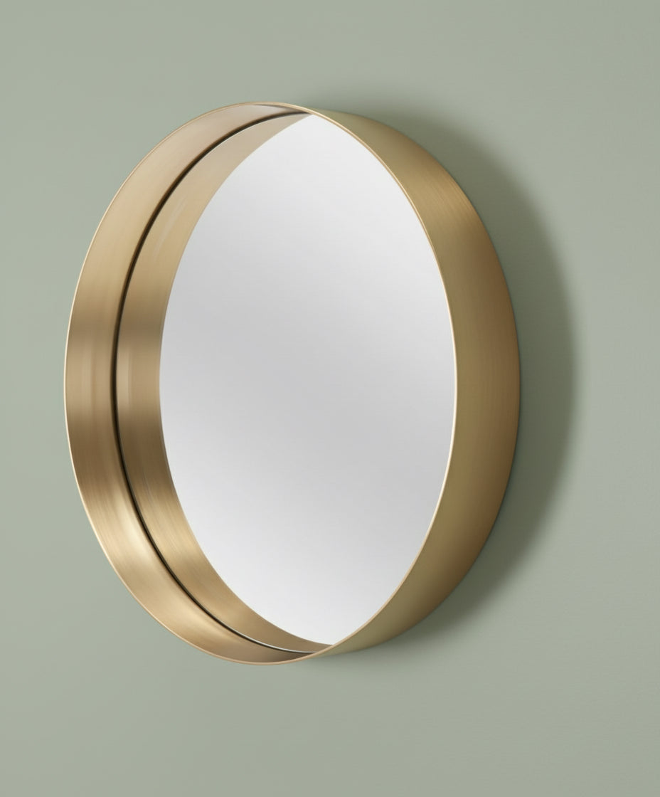 Gold mirror mirror