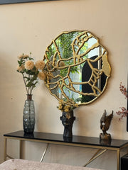Britni carving mirror