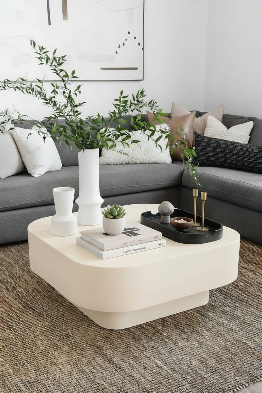 Mill coffee table table