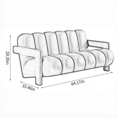 Scarlet 3 Seater Sofa
