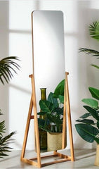 dun wooden mirror