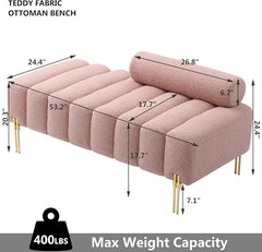 Teddy Fabric Bench