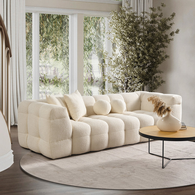 Marshmallow 81" boucle sofa sofa