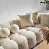 Marshmallow 81" boucle sofa sofa