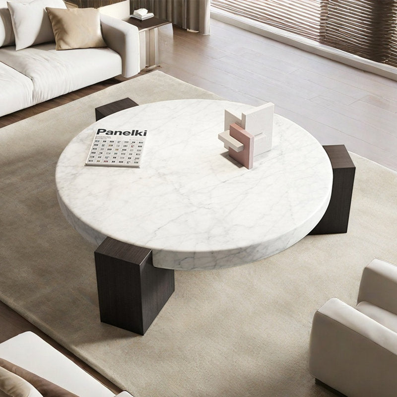 Creative round coffee table table