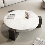 Creative round coffee table table