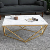 Faux Coffee Table Zamahomestores