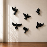 Flying Birds Wall Decor Set