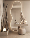 alber floating vanity mirror mirror