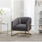 Flint Barrel Chair Zamahomestores