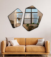 Pentagon & hexagon mirrors mirror