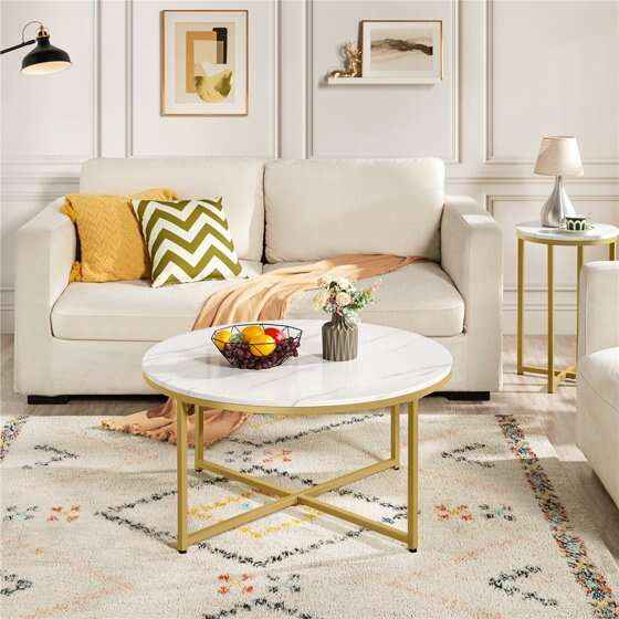 Luxury Center Table Set for Living Room Zamahomestores