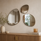 Modern Pebble Wall Mirror