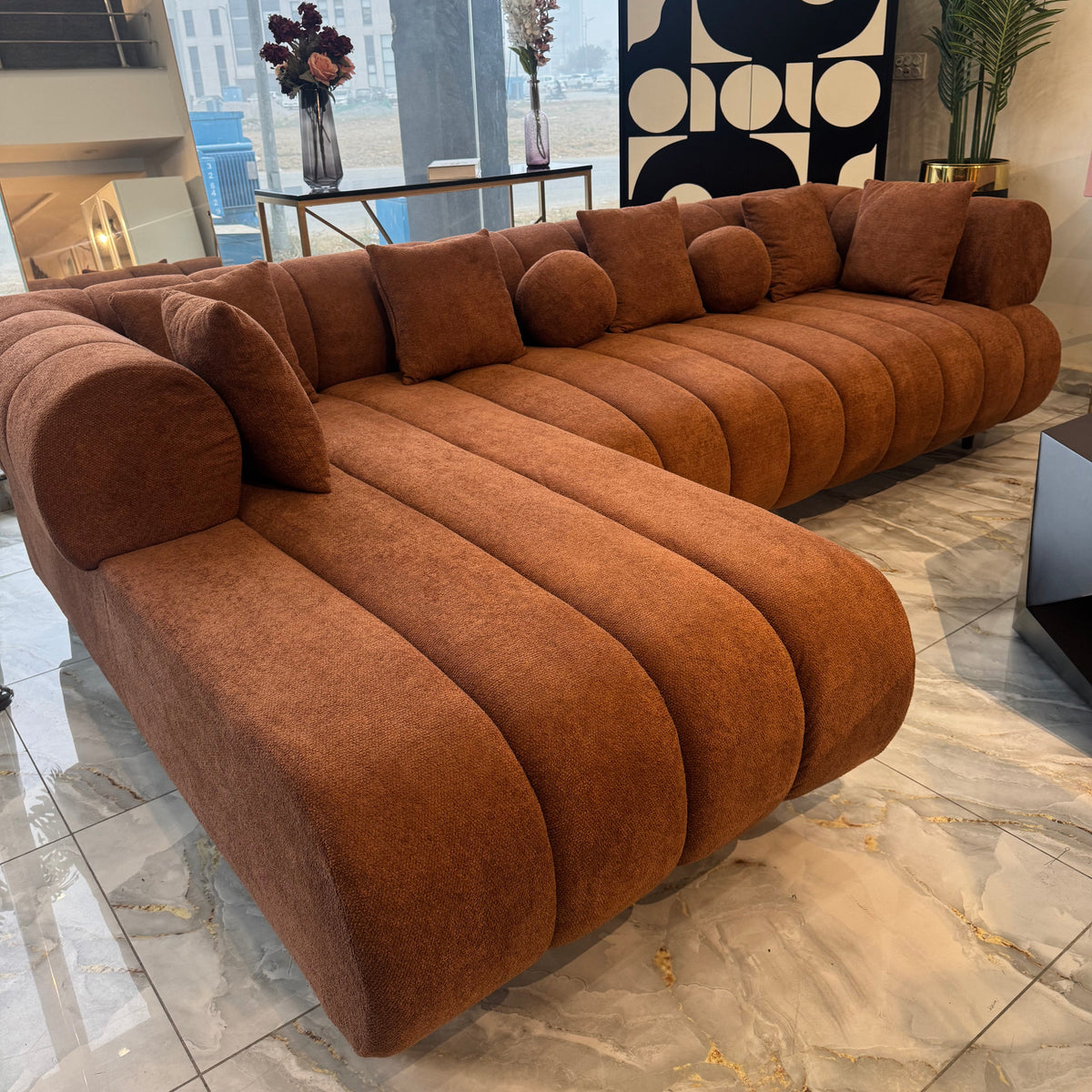 Alake L Shape Sofa