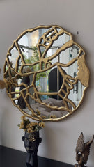 Britni carving mirror