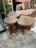 Trio coffee tables table