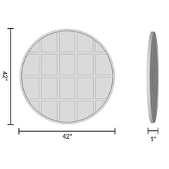 Bayliff round mirror
