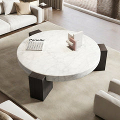 Creative round coffee table