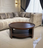 Modern Oval Center Table