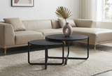 Nesting Table with Veneer Top