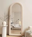 Pine tufted mirror mirror