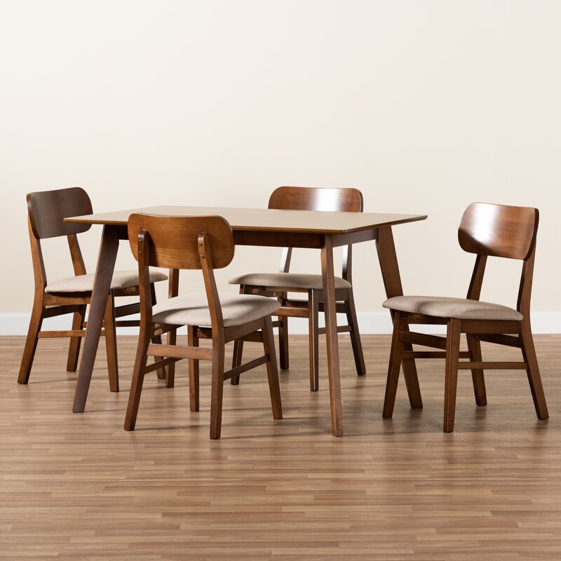 Row 4 Chairs Dinning Zamahomestores