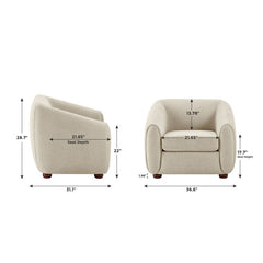 Bykel accent chair