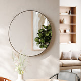Lutino Round Mirror Zamahomestores