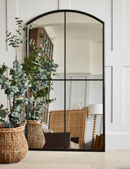 Frida large paned mirror