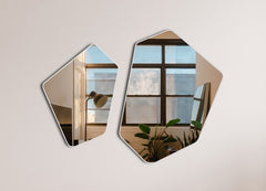 Pentagon & hexagon mirrors