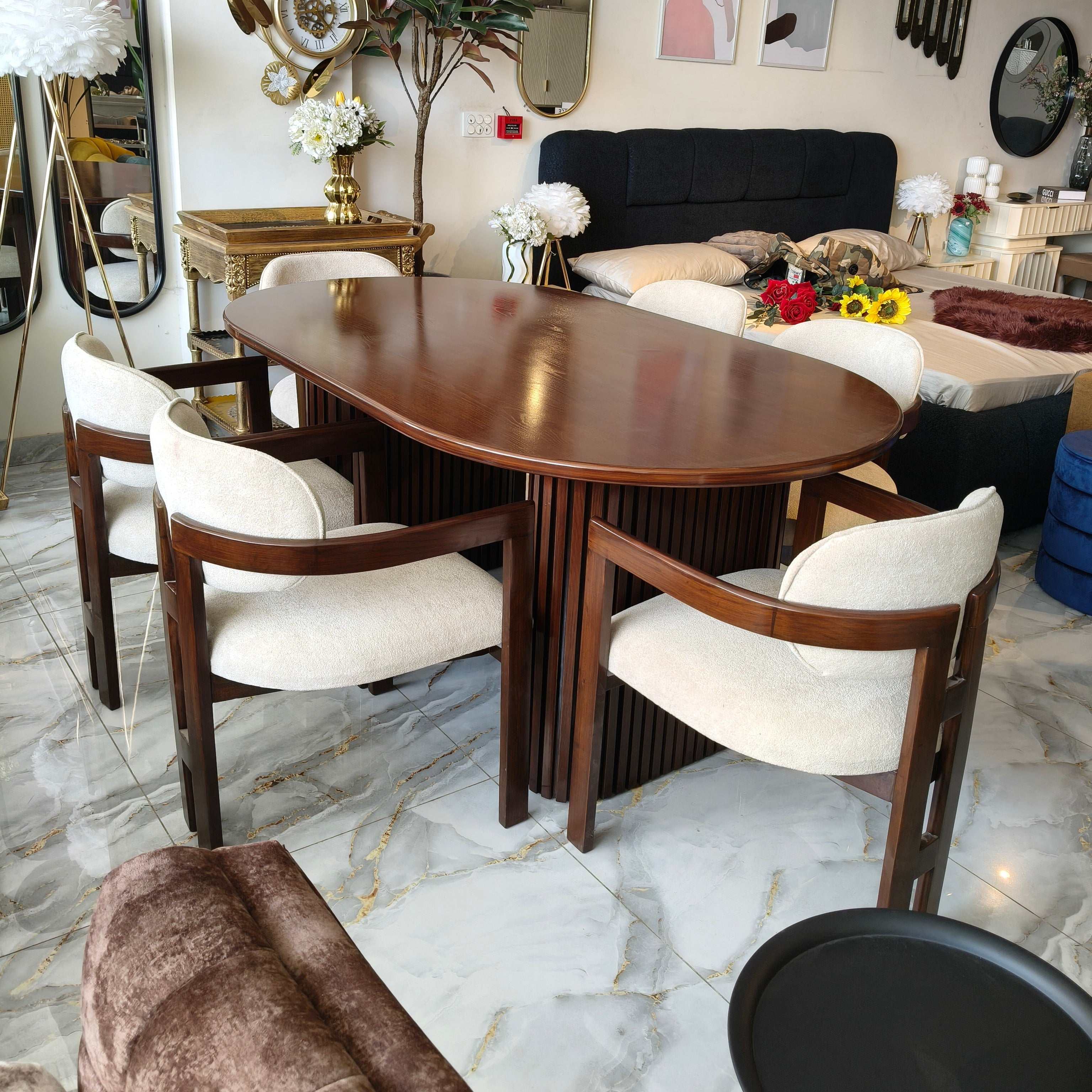 Salena Dinning Table Zamahomestores