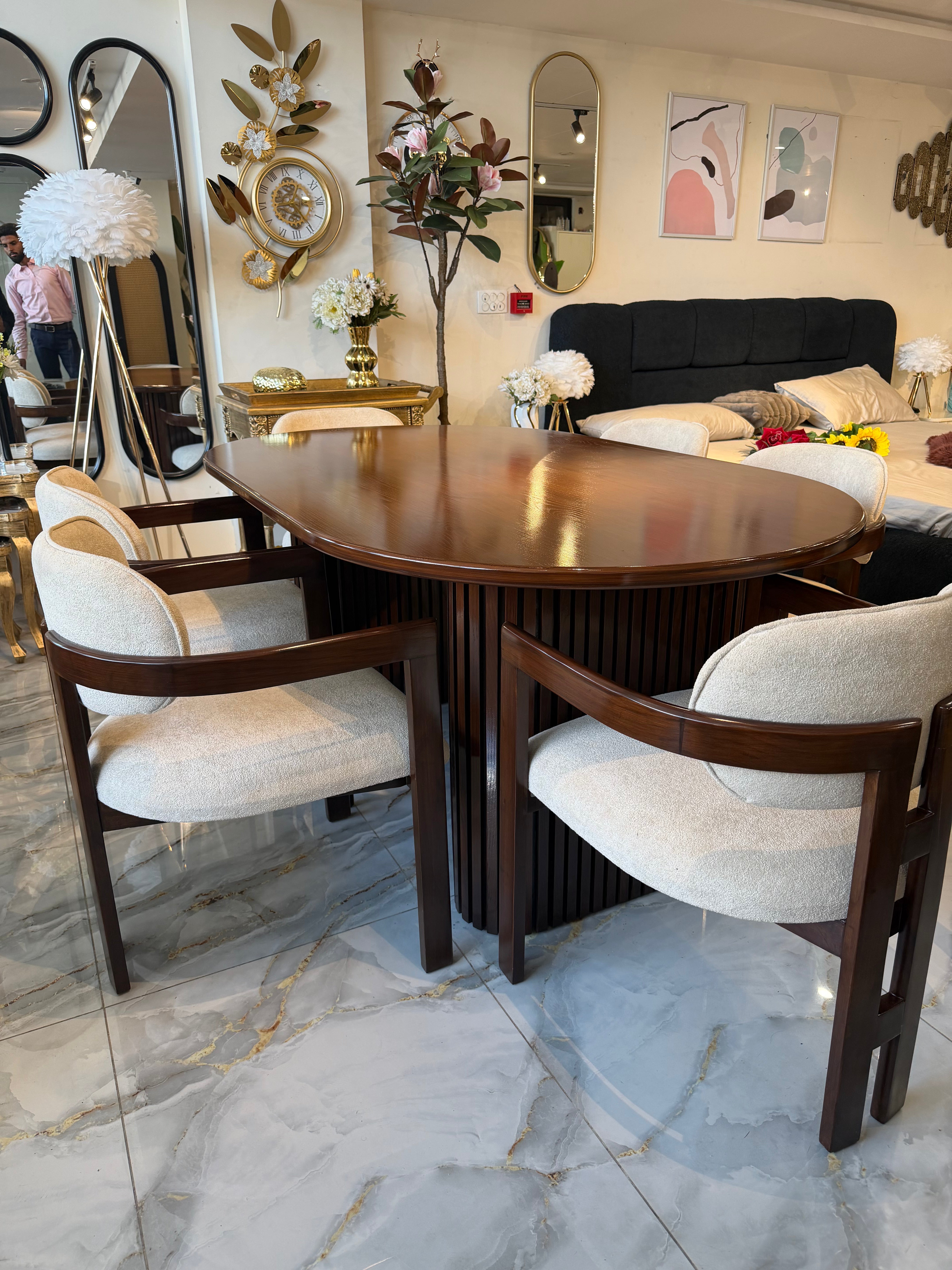 Salena Dinning Table Zamahomestores