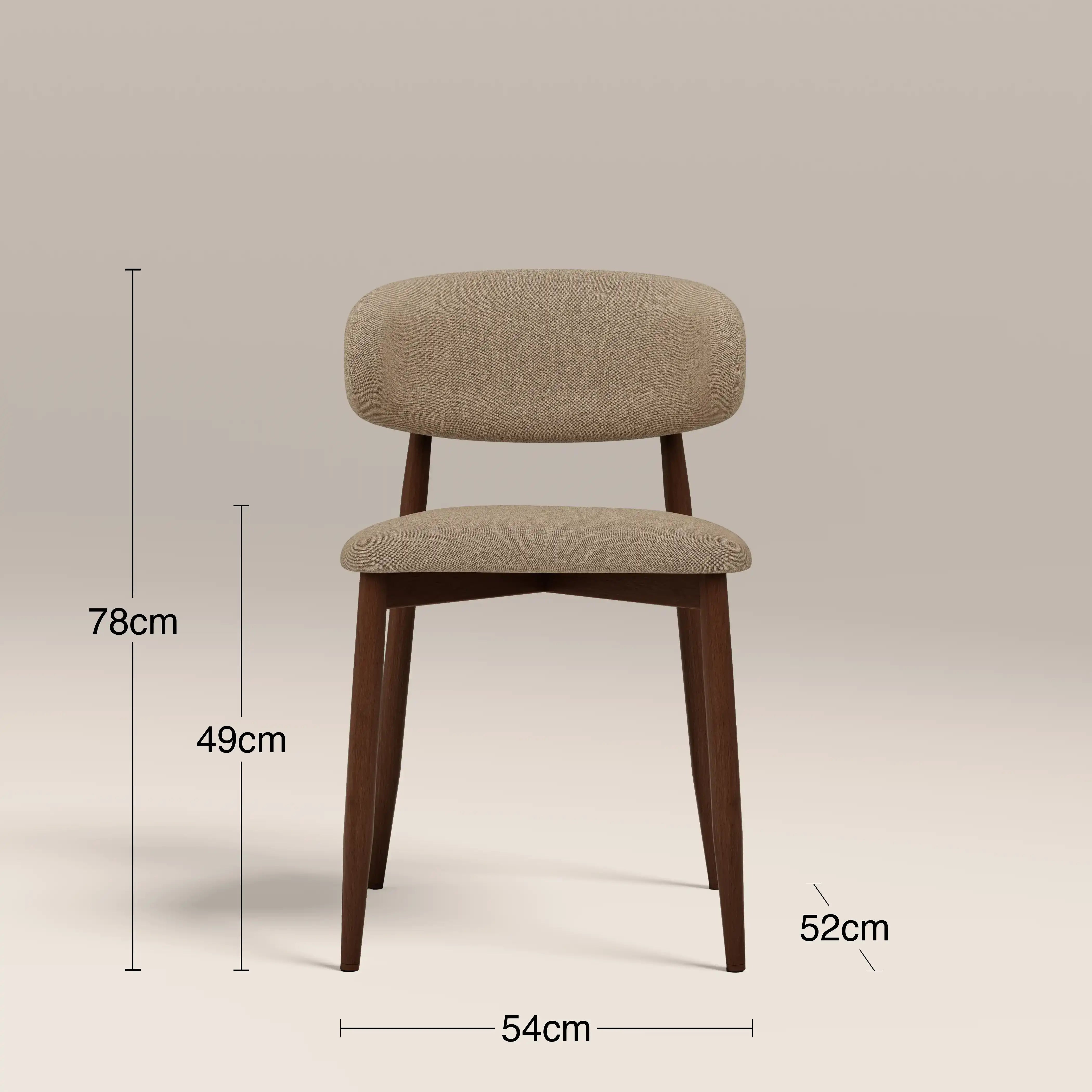 Hosten Wooden Chair Zamahomestores