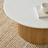Elm coffee table table
