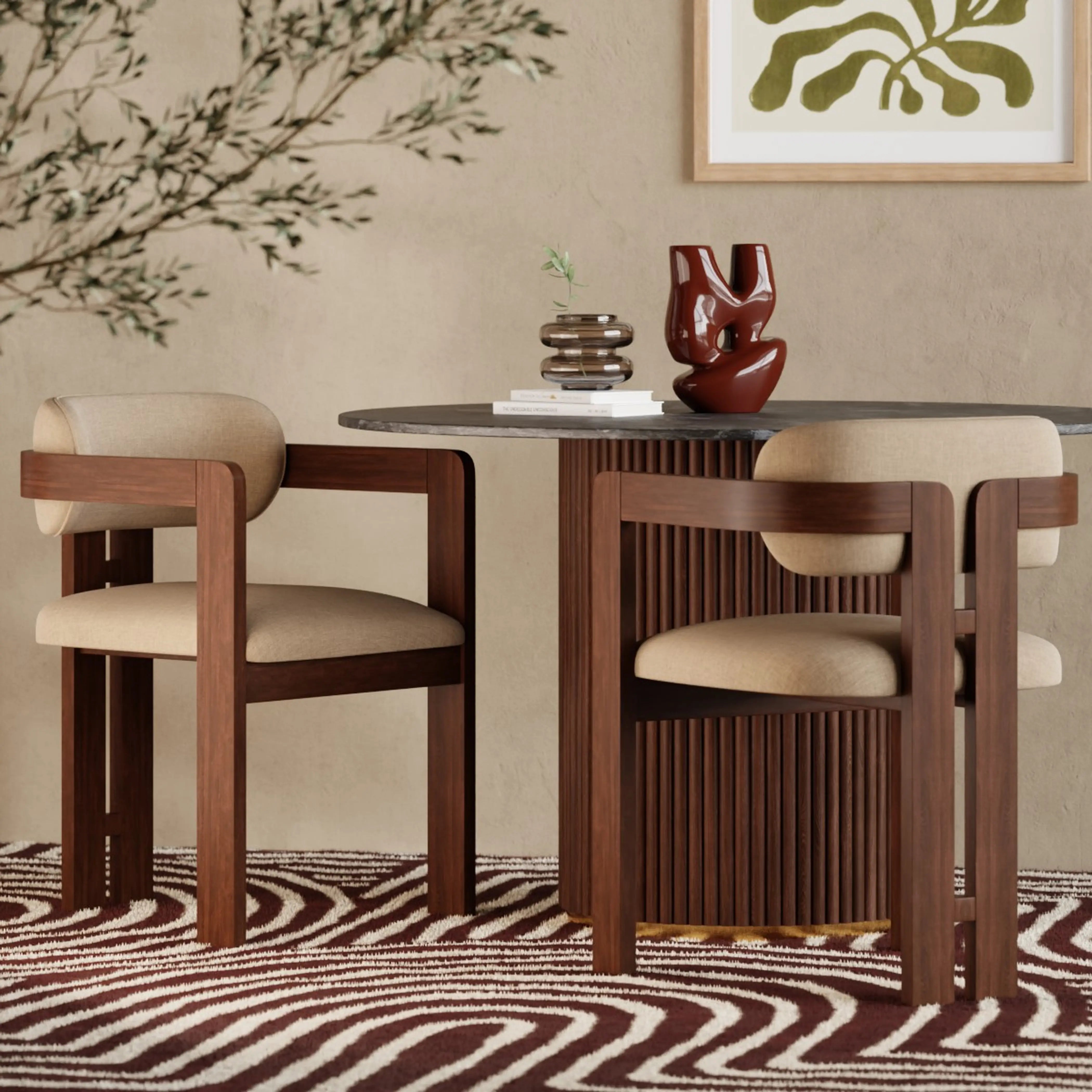 Harsh Dinning Chair Zamahomestores
